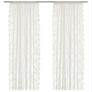 Lace curtains